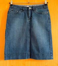 GARDEN ROMANTIC JEANS ROCK Größe 36 in Blau