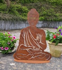 NEU !  Buddha 35 cm aus Metall