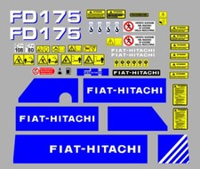 Fiat-Hitachi FD 175 Aufkleber