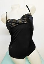 Calzedonia Bügel Badeanzug Gr. 34 komplett gefüttert hoher Rücken