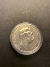 DEUTSCHES REICH DREI 3 MARK 19108 A "WILHELM II DEUTSCHER KAISER"