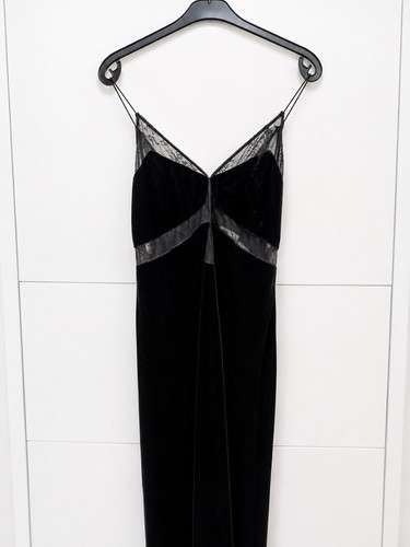 Zara langes kleid mit - kleid, spitze