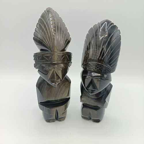 Goldobsidian figurenpaar - goldobsidian,
