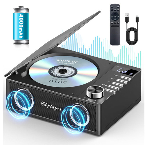 Player tragbar bluetooth - cd,