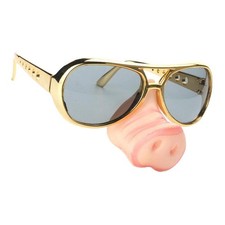 Neuartige Sonnenbrille mit Schweinsnase, Party Favors Lustige Kostümbrillen