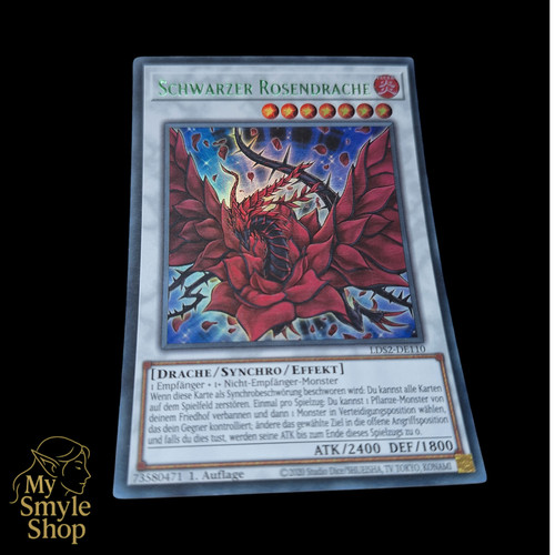 Yugioh schwarzer rosendrache - yugioh,