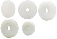 Kunststoff-Rollen für Tore ohne Lager Laufrolle Führungsrolle  Ø25 Ø91 mm RB