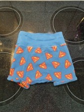 Blaue "Superman" kurze Hose -