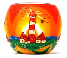 Leuchtglas Leuchtturm Teelicht