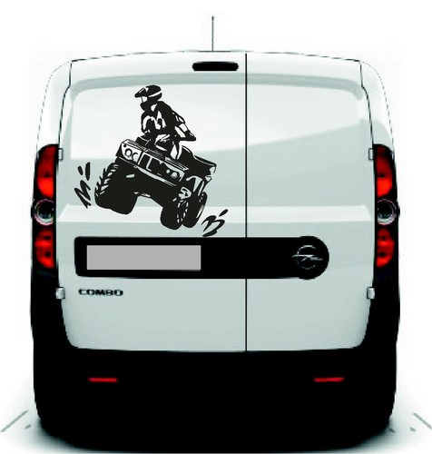 Autoaufkleber quad - autoaufkleber:, 'quad
