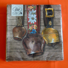 20 Servietten Kuh Glocken