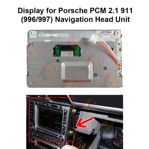 Display für porsche - pcm, 2.1