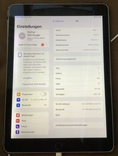 Apple iPad Air 2 A1566 64 GB Wi-Fi Schwarz IOS Tablet