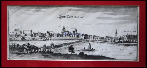 Calbe saale gesamtansicht - calbe/saale,,