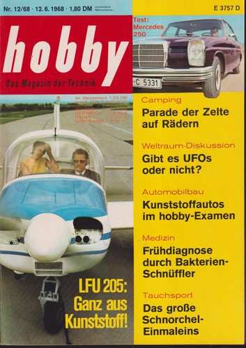 Hobby magazin heft von 1968 - hobby,