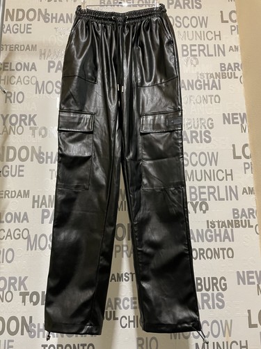 Herren kunstleder cargo - herren, kunstleder-cargo-hose