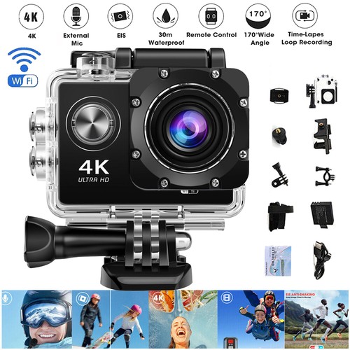 30fps aktion kamera - 4k, hd