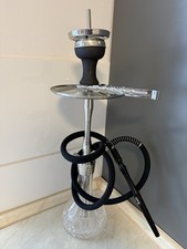 Aladin Shisha MVP 470 - Flower Clear mit Zubehör mit Schlauch