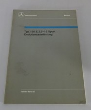 Werkstatthandbuch Mercedes 190 E 2.5 - 16 Sport Evolution EVO W 201 03/1989