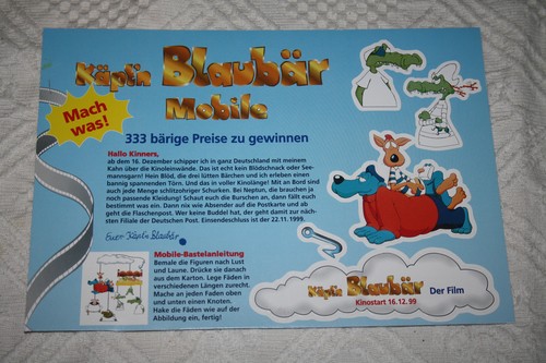 Käpt blaubär bastelbogen - käpt`n,