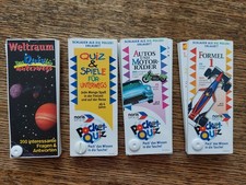 3x Pocket Quiz: Unterwegs, Autos & Motorrad, Formel 1 + Weltraum - Rätsel