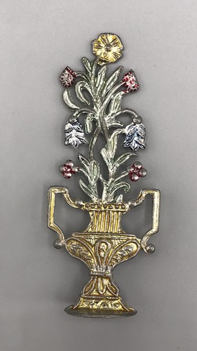 Zinn blumen amphore vase - blumen,