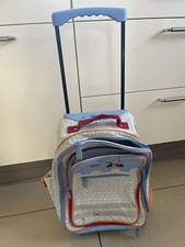Kinder Trolley Koffer zum Ziehen Kinderkoffer Reisekoffer Sigikid Ritter Rettich