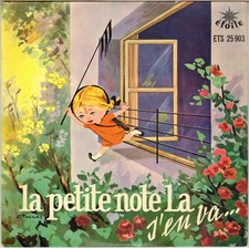 JACQUES METEHEN / GUYLAISNE "LA PETITE NOTE S'EN VA" 25 CM 1961 ETOILE DS 25903