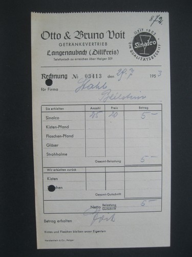 Otto bruno voit - otto, sinalco