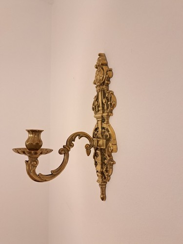 Massiver wandkerzenhalter aus - massiver,
