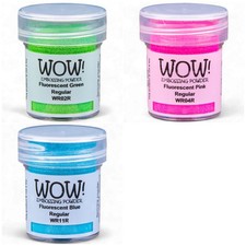 WOW Embossing Pulver 15ml - Fluorescent -