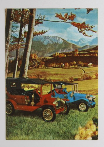 Postkarte oldtimer ford - -,