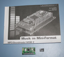 ELV MP3 Sound-Modul MSM 2 inkl. 4GB micro SD