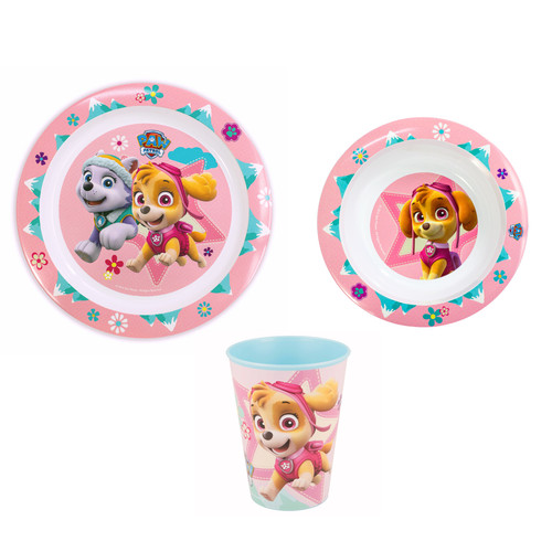 Paw patrol kindergeschirr set - patrol,
