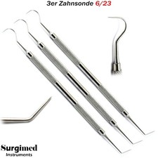 Zahnarzt Zahnsonde Zahnsteinentferner Zahnsteinkratzer Zahnreiniger Diagnostik