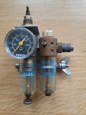 Festo Druckminderer 2-teilig Öler - Wartungseinheit Druckregler Wasserabscheider