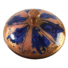 MID CENTURY Emaille Dose