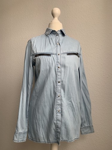 Diesel jeanshemd hellblau - diesel,