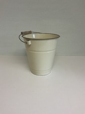 Alter Emallie Eimer Retro Wischeimer 5L Wassereimer Email Deko