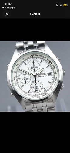 Near mint seiko chronograph - near,