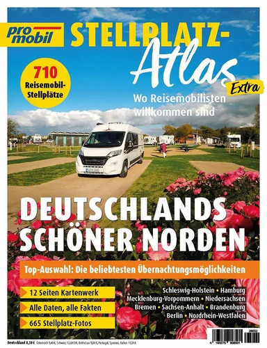 Promobil stellplatz atlas - promobil, stellplatz-atlas