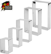Rechteckige Ausstechform Set