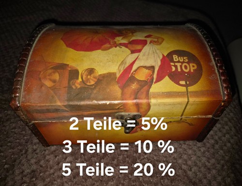Rechteckige holztruhe mit - rechteckige,