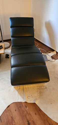 Relaxliege schwarz - schwarz, /