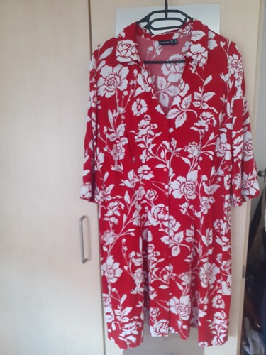 Bpc bodyflirt kleid - rot, weiß