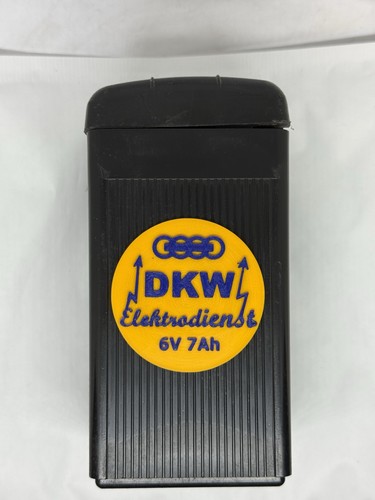 Plakette für batterie dkw - plakette,