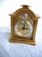 SWIZA Tischuhr - Quartzwerk  mit Wecker - sehr gut erhalten