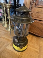 Schöne alte Coleman Lampe US Army Benzingaslampe Laterne 1972