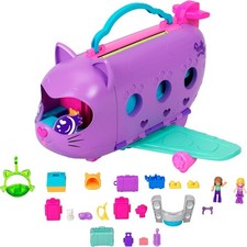 Polly Pocket Flugzeug Kitty