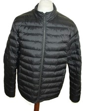 Barbour International Jacke Gr L Herren Fiber Daunen Schwarz Impeller Jacket